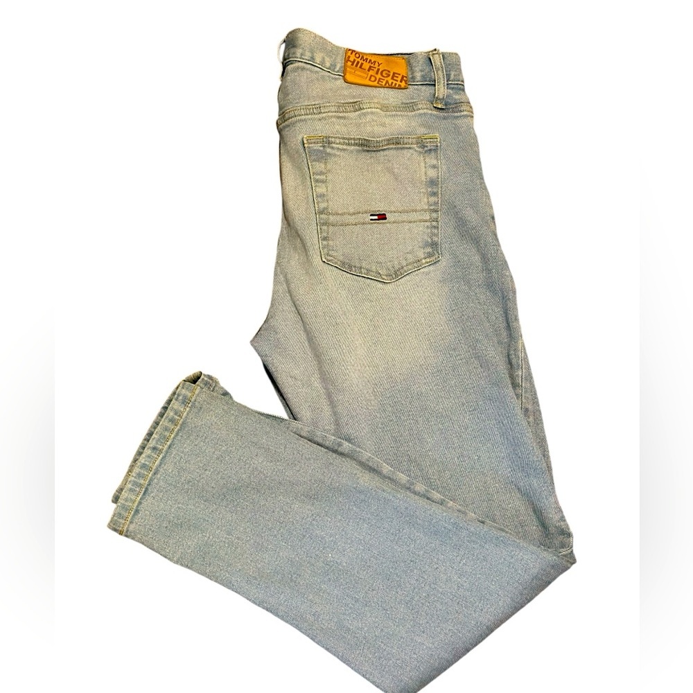 Tommy Hilfiger Light Blue Men's Jeans Size 34x32